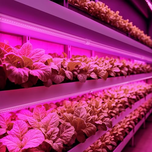 LED Grow Light (Pink / 4ft-6 Packs)