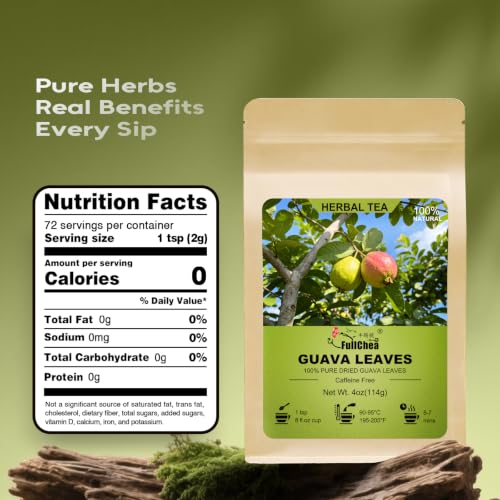 Guava Leaves 4oz (4 Ounce (Pack of 1))