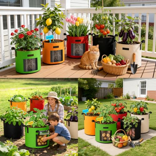 10 Gallon Potato Grow Bags (5 Count)