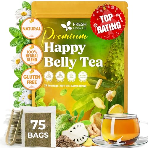 Premium Happy Belly Tea (75 TEABAGS)