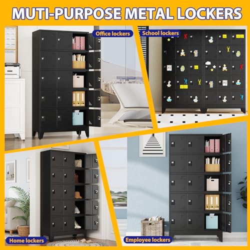 Metal Storage Lockers for Employees with Lock