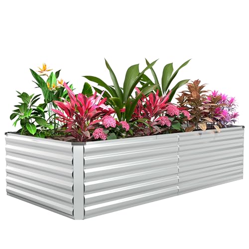 8x4x2ft Raised Garden Bed Outdoor