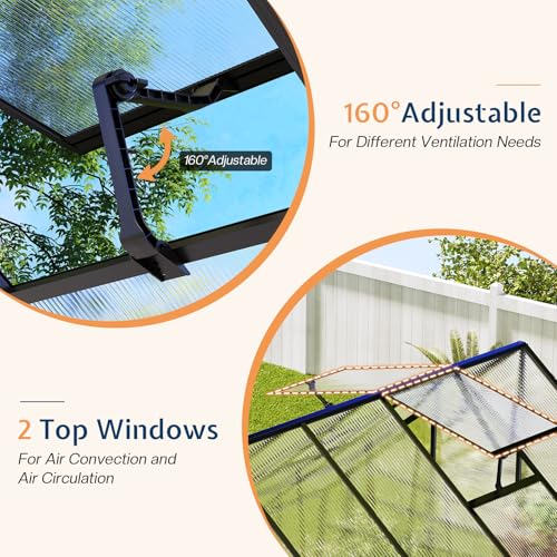6x12x6.3 FT Polycarbonate Walk (6x12x6.3 FT)