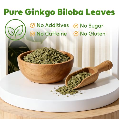Ginkgo Biloba Tea Bags (75 Count (Pack of 1))
