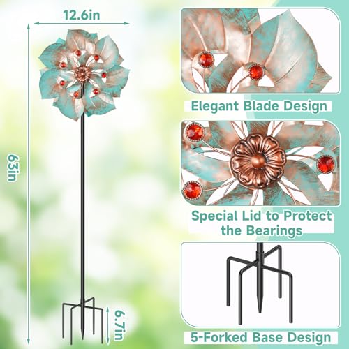 Wind Spinners Outdoor (Retro Green)