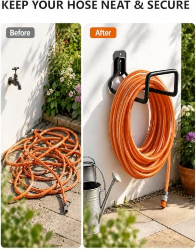 Hose Hanger Wall Mount (2‑Pack)