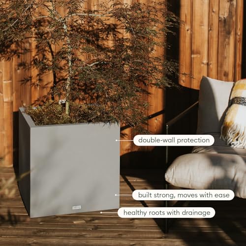 Block Series Cube Planter (2 Count)