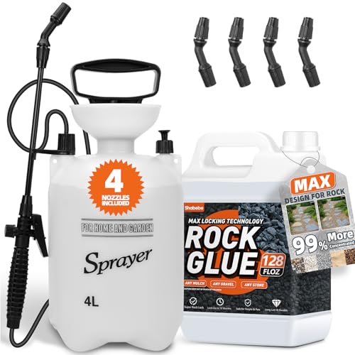 Rock Glue with Sprayer (1Gallon)