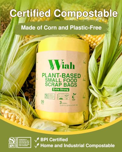 Small Compost Bags for Countertop Bin (50 Count)