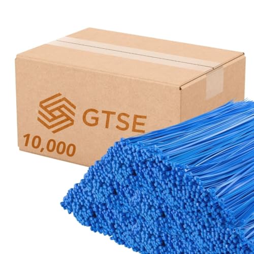 12 Inch Blue Zip Ties (Blue / 12" (50lb))