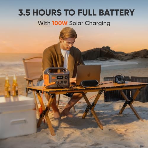 Solar Generator 300 and SolarSaga 100W Light (E300+100W Light)