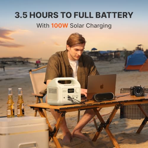 Portable Power Station Explorer 300 Dune White (Explorer 300 Dune White)