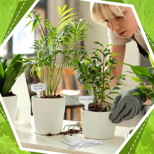 48 Pcs Metal Plant Labels (4 x 2.4 Inch)