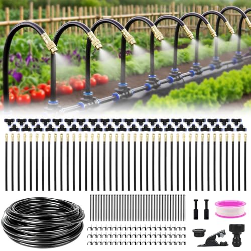 Drip Irrigation System 100FT (100FT without Timer)