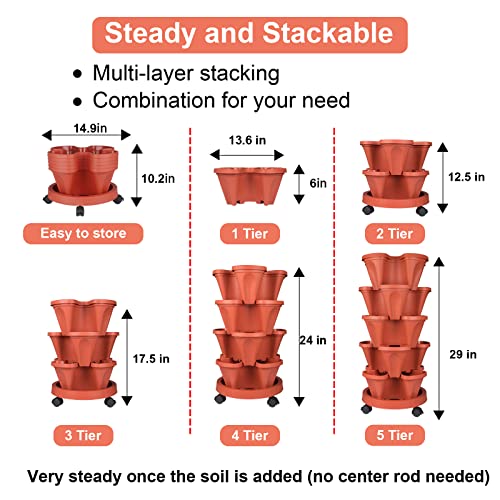 Vertical Planter Tower (2 Count)
