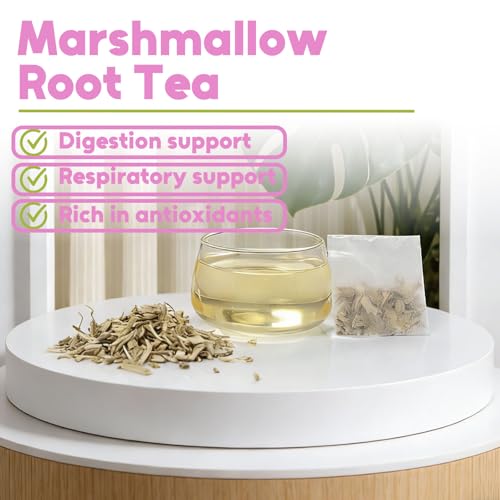 Marshmallow Root Tea Bags (80 Count (Pack of 1))