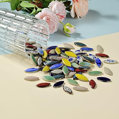 Red Petal Ceramic Tiles Mosaic Tiles