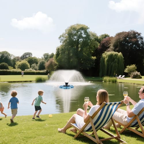 Pond Fountain Aerator (Blue B)