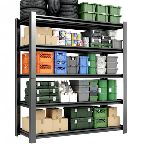 3500 LBS Heavy Duty Garage Shelving (48" W x 20" D x 72" H)