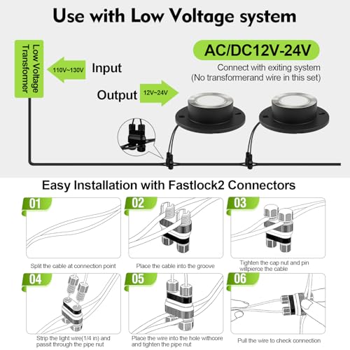3W LED Pond Lights 12 (2 Count)