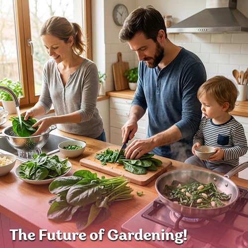 500 Viroflay Spinach Heirloom Vegetable Seeds