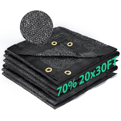 70% Shade Cloth 20x30 ft (70% Shading Rate / 20ftx30ft)