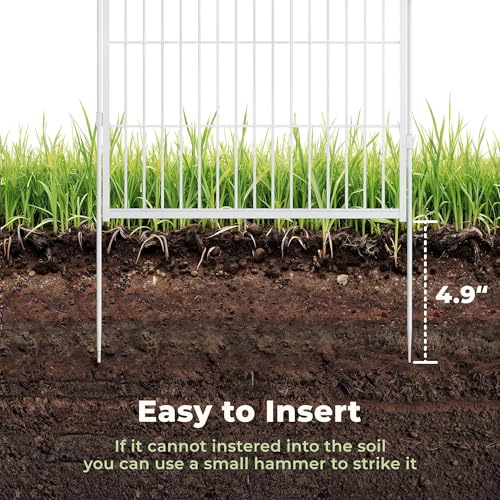 Garden Fence with Gate (3.7 Foot)