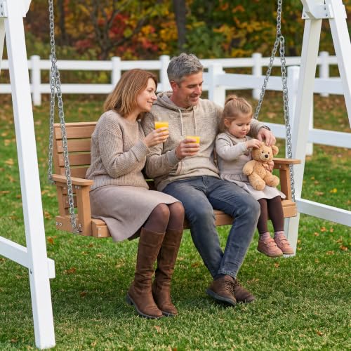 4 FT 2 Seat Porch Swing (Natural / 2 Seat)