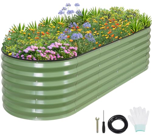 Galvanized Raised Garden Bed Outdoor