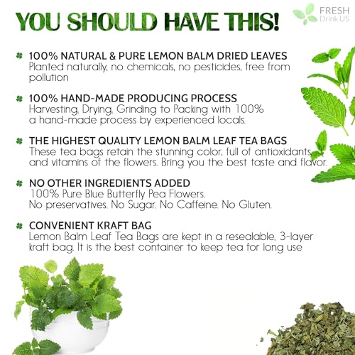 Lemon Balm Tea Bags (40 TeaBags)