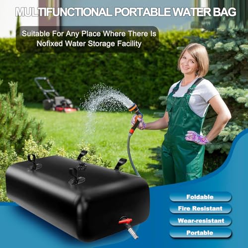 2000L 528Gal Water Bladder Tank (528Gal/2000L / Black)