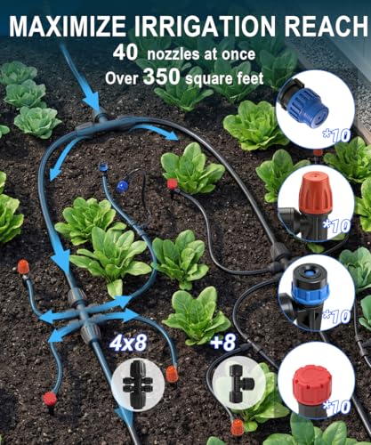 40FT Main tube1 (Drip 40 Nozzles+237FT All Quick-connect)