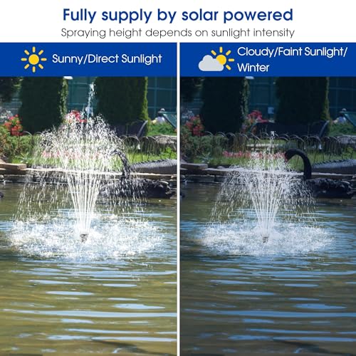 20W Solar Pond Pump 320GPH Dry (20W)
