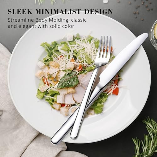Silverware Set (5 Piece / Silver)