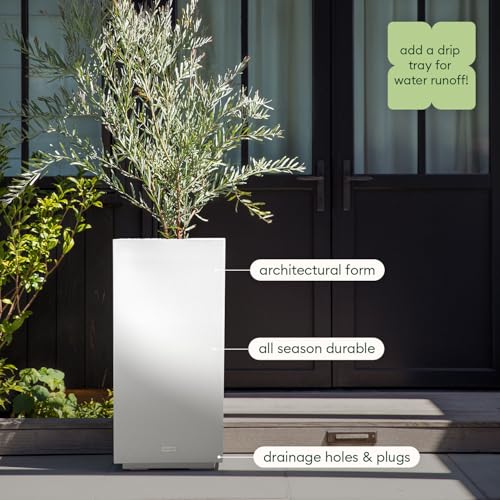 Block Series Pedestal Planter