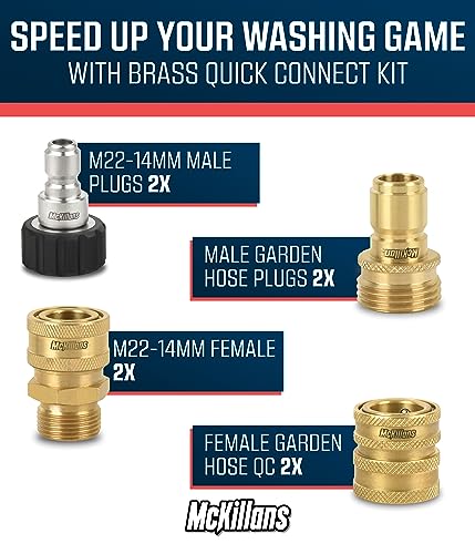 Pressure Washer Quick Connect Kit
