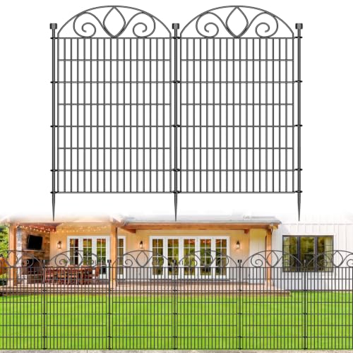 No Dig Garden Fence Outdoor for Yard (48 in(H) X 11.8 ft(L))