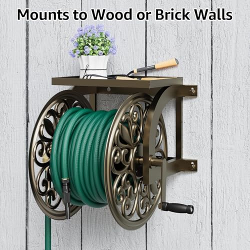 Wall Mount Garden Hose Reel