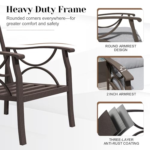 4 Piece Outdoor Patio Furniture Set (4 Count)