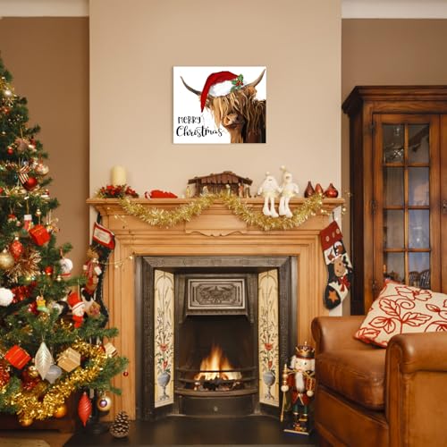 Christmas Snowman Pictures Wall Decor (16"L x 20"W / Snowmen)