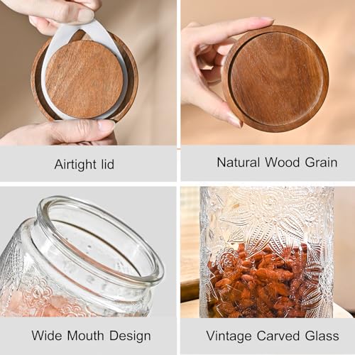 Glass Storage Containers With Lids (3 Count)