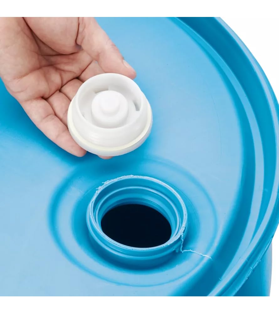 55 Gallons Water Barrel (Blue / 55 GALLONS)