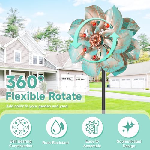 Wind Spinners Outdoor (Retro Green)