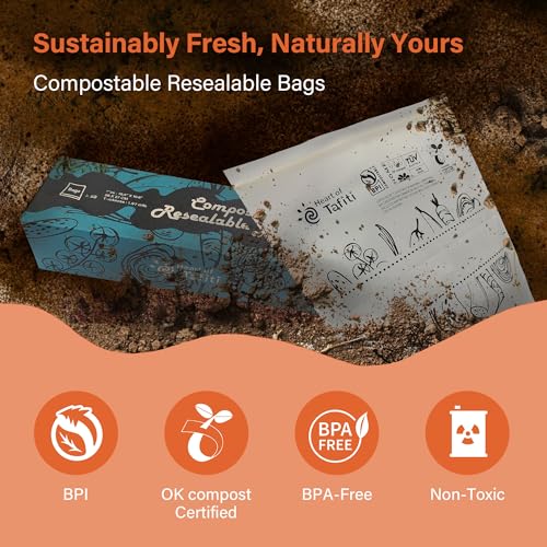 Compostable Food Storage Bags Variety Pack (Variety Pack)