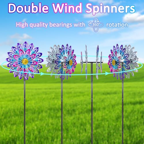 360° Metal Wind Spinner Outdoor