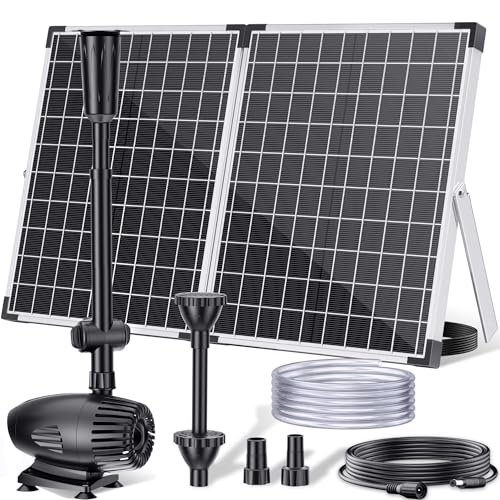 55W Solar Fountain Pump for Outdoor Pond (55W)