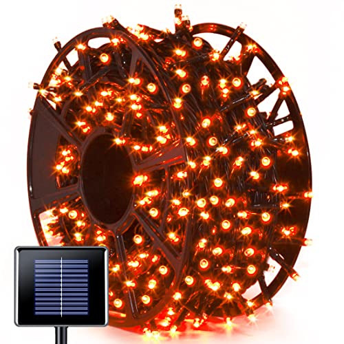 600 LED Solar Halloween Lights (Orange / 600LED*1)