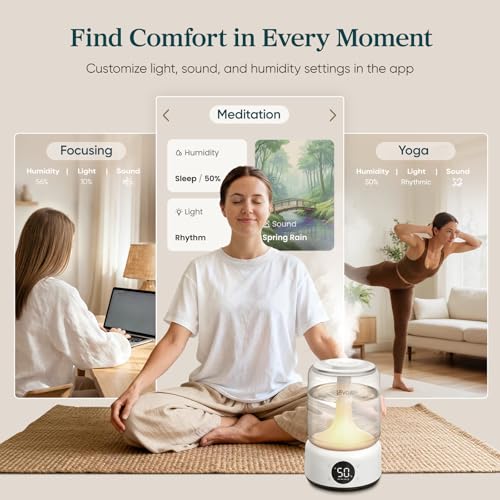 Smart Humidifier for Bedroom
