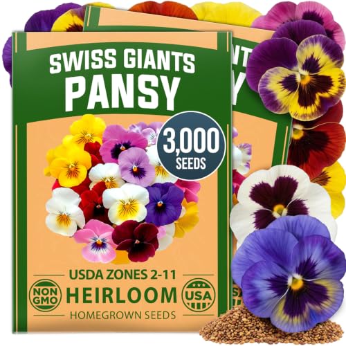 Swiss Giant Pansy Seeds