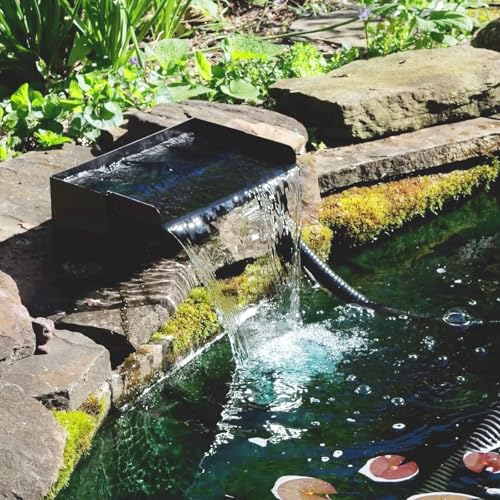 Pond Waterfall Spillway with Pump Kit